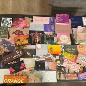 Assorted Makeup Palette Collection